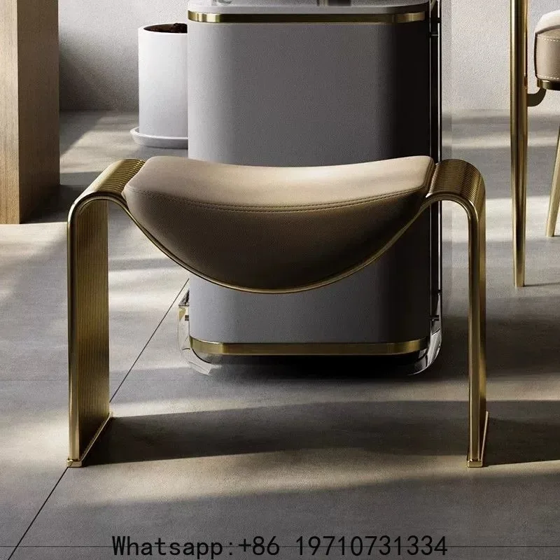 Stainless Steel Hallway Entryway Multi-Functional Makeup Bench Designer Shoe Changing Stool Elegant Dining Seat
Stainless Steel Hallway Entryway Multi-Functional Makeup Bench Designer Shoe Changing Stool Elegant Dining Seat