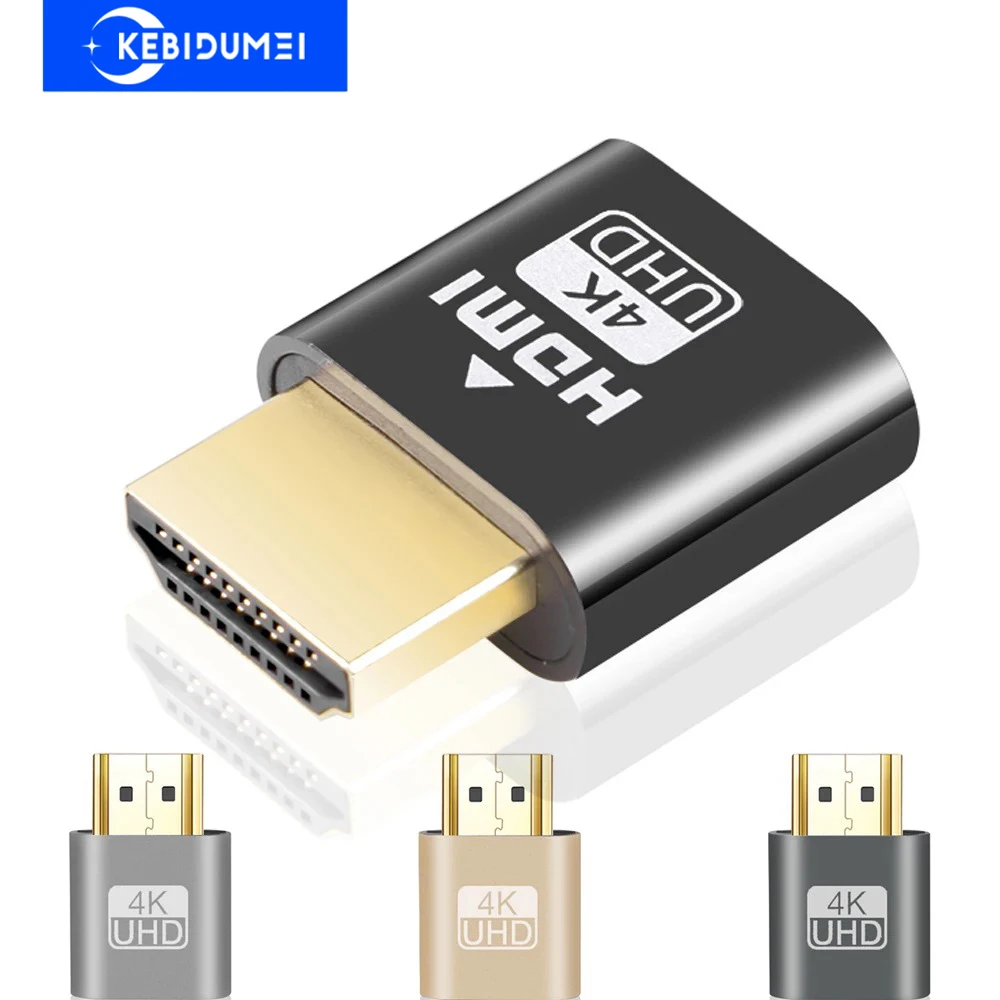 4K HDMI Virtual Display Adapter DP DVI VGA Display Emulator Dummy Plug Headless Ghost Display Emulator Video Card Lock Plate
4K HDMI Virtual Display Adapter DP DVI VGA Display Emulator Dummy Plug Headless Ghost Display Emulator Video Card Lock Plate