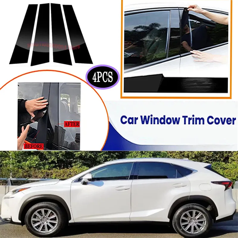 Exterior Styling For Lexus NX 200 200t 300 300h 2015-2021 4PCS High Gloss Black Carbon Fiber B & C Pillar Cover Trim OE Style
Exterior Styling For Lexus NX 200 200t 300 300h 2015-2021 4PCS High Gloss Black Carbon Fiber B & C Pillar Cover Trim OE Style