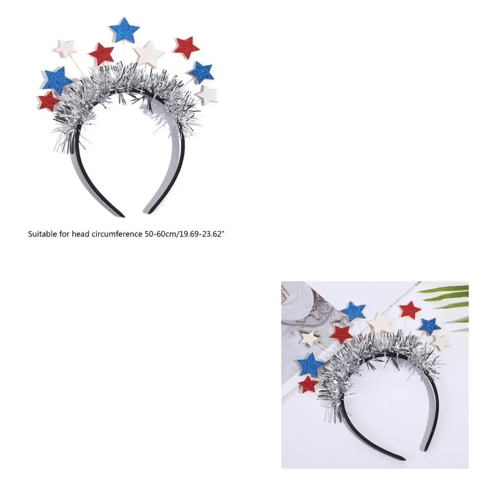 652F Shinning Sequins Tinsel Star Hair Hoop Live Broadcast Headband Xmas
652F Shinning Sequins Tinsel Star Hair Hoop Live Broadcast Headband Xmas