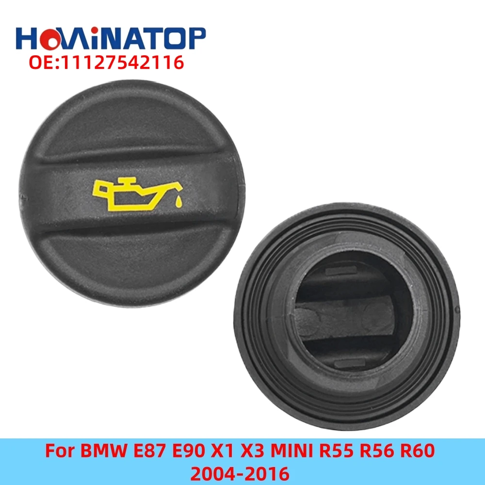 HOWINATOP 11127542116 Engine Oil Filler Cap For BMW E87 E90 X1 X3 MINI R55 R56 R60 2004-2016 OEM Replacement
HOWINATOP 11127542116 Engine Oil Filler Cap For BMW E87 E90 X1 X3 MINI R55 R56 R60 2004-2016 OEM Replacement