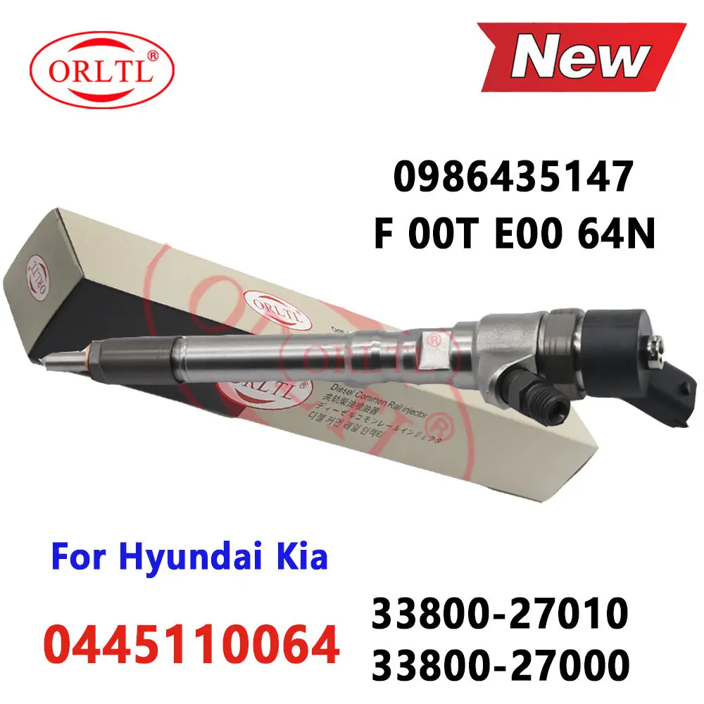 0445110064 New ORLTL Diesel Injector 33800 27000 Injector 0 445 110 064 for Hyundai Kia 33800-27000 33800-27010 0445 110 064
0445110064 New ORLTL Diesel Injector 33800 27000 Injector 0 445 110 064 for Hyundai Kia 33800-27000 33800-27010 0445 110 064