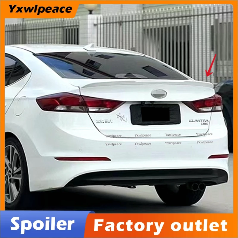 For Hyundai Elantra Spoiler 2016 2017 2018 High Quality ABS Plastic Unpainted Color Rear Trunk Lip Spoiler Body Kit Accessories
For Hyundai Elantra Spoiler 2016 2017 2018 High Quality ABS Plastic Unpainted Color Rear Trunk Lip Spoiler Body Kit Accessories