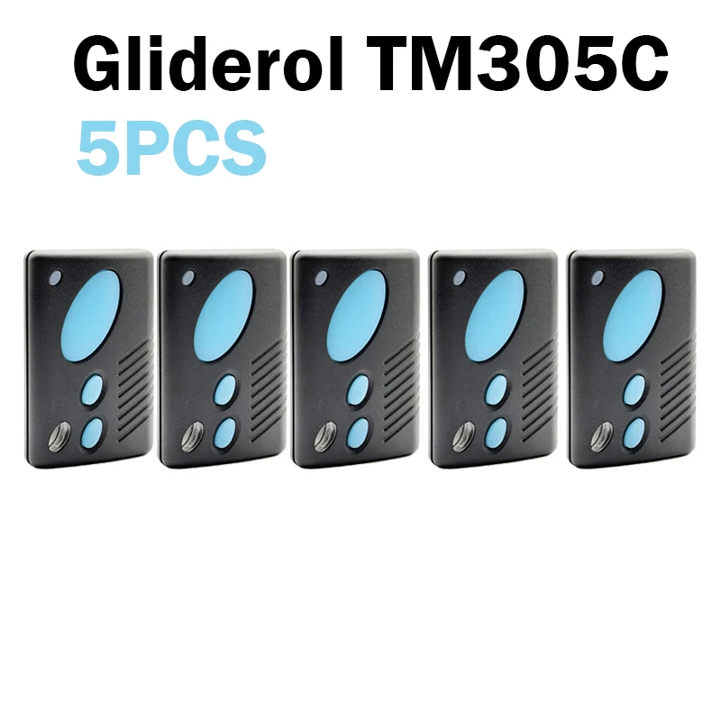 5 шт. пульт дистанционного управления Gliderol TM305C 315 МГц для ворот/гаражных ворот, совместимый с Glidermatic GRD GTS Optima 2000
5 шт. пульт дистанционного управления Gliderol TM305C 315 МГц для ворот/гаражных ворот, совместимый с Glidermatic GRD GTS Optima 2000
