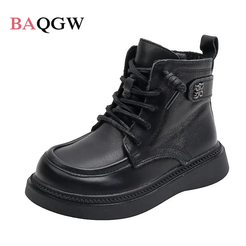 New Fashion Children's Kids Boots Winter High Top Furry Warm Leather Boots Waterproof Anti-slippery Soft Bottom Boy Girl Shoes
New Fashion Children's Kids Boots Winter High Top Furry Warm Leather Boots Waterproof Anti-slippery Soft Bottom Boy Girl Shoes