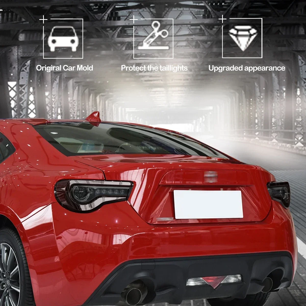 For Toyota 86 Car Tail Light Cover Brake Light Wide Indicator Protective Cover Stickers for Subaru BRZ ZC6 16-20 Car Accessories
For Toyota 86 Car Tail Light Cover Brake Light Wide Indicator Protective Cover Stickers for Subaru BRZ ZC6 16-20 Car Accessories