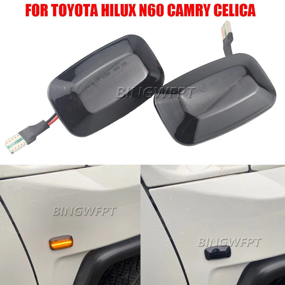 For Toyota Land Cruiser Landcruiser 70 80 100 Series Turn Signal Lights Blinker Indicator Car Lamp Dynamic LED Flowing Water
For Toyota Land Cruiser Landcruiser 70 80 100 Series Turn Signal Lights Blinker Indicator Car Lamp Dynamic LED Flowing Water