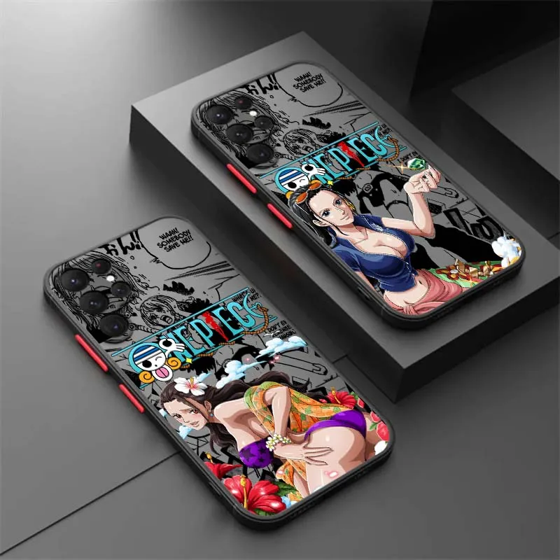 One Piece Beautiful Nami For Samsung Galaxy S25 S24 S23 S22 S21 S20 S10 S9 Ultra FE 5G Frosted Translucent Phone Case
One Piece Beautiful Nami For Samsung Galaxy S25 S24 S23 S22 S21 S20 S10 S9 Ultra FE 5G Frosted Translucent Phone Case