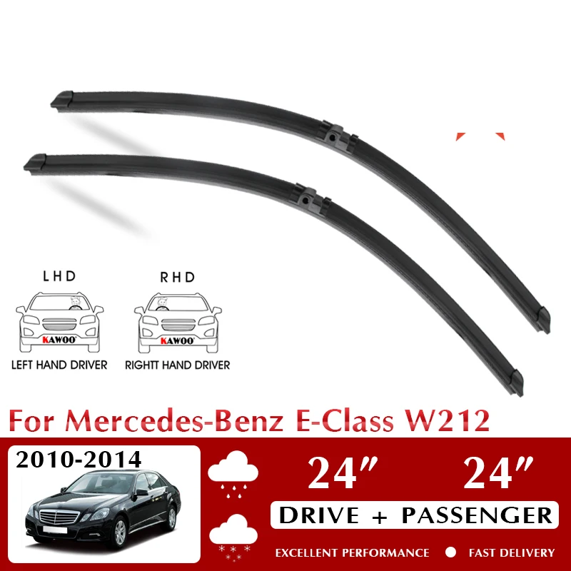 Wiper Car Wiper Blades For Mercedes-Benz E-Class W212 2010-2014 Windshield Windscreen Front Window Accessories 24"+24" LHD RHD
Wiper Car Wiper Blades For Mercedes-Benz E-Class W212 2010-2014 Windshield Windscreen Front Window Accessories 24"+24" LHD RHD