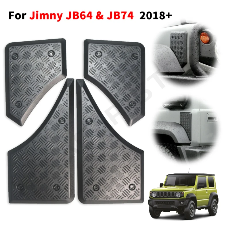 Jimny Front Fender Rear Corner Trim Covers 4PCS for Suzuki Jimny JB64 JB74 JC74 2019 2020 2021 2022 2023 2024 2025 3/5 Door
Jimny Front Fender Rear Corner Trim Covers 4PCS for Suzuki Jimny JB64 JB74 JC74 2019 2020 2021 2022 2023 2024 2025 3/5 Door