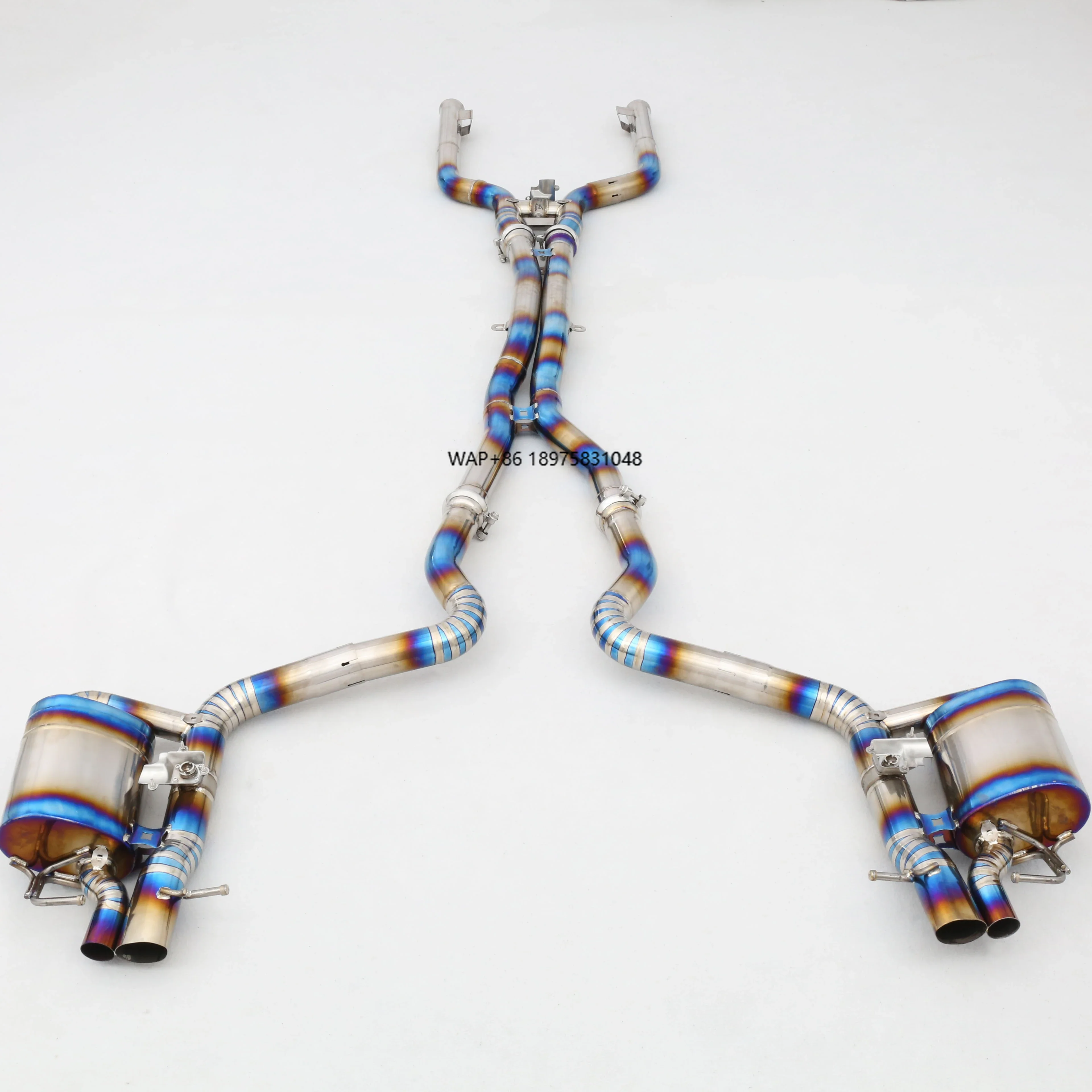 2014-2022 C63/C63s W205 Factory 4.0T M177 Stainless Steel/Titanium Valved Exhaust System Forged Exhaust Pipes
2014-2022 C63/C63s W205 Factory 4.0T M177 Stainless Steel/Titanium Valved Exhaust System Forged Exhaust Pipes