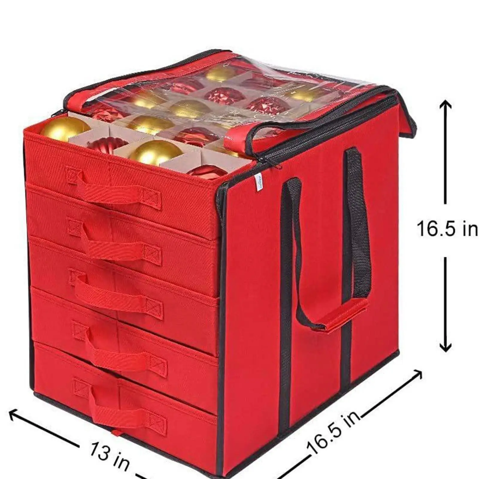 Christmas Ball Ornament Storage Box Container Bin Portable Zipper Reusable Desktop Drawer Organizer for Home Decor Party
Christmas Ball Ornament Storage Box Container Bin Portable Zipper Reusable Desktop Drawer Organizer for Home Decor Party