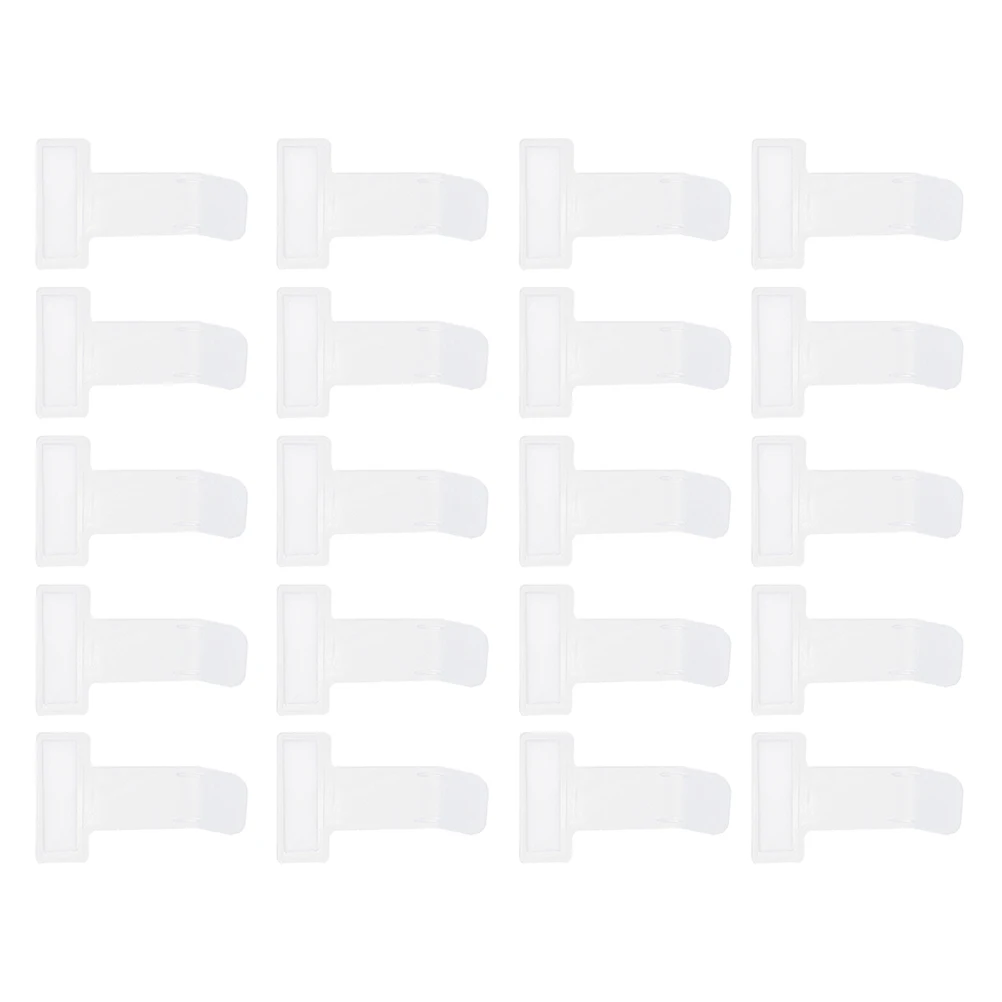 20pcs Plastic Ticket Folder Mini T-Shape Bill Clip Car Parking Windscreen Holder Note Sticker For Fridge Door Window
20pcs Plastic Ticket Folder Mini T-Shape Bill Clip Car Parking Windscreen Holder Note Sticker For Fridge Door Window
