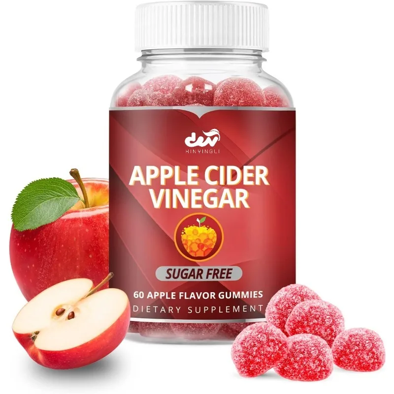 Apple Vinegar Gummies - ACV Sugar Free, Detoxifying and Digestive Health, Vegetarian, Non GMO, Gluten Free
Apple Vinegar Gummies - ACV Sugar Free, Detoxifying and Digestive Health, Vegetarian, Non GMO, Gluten Free