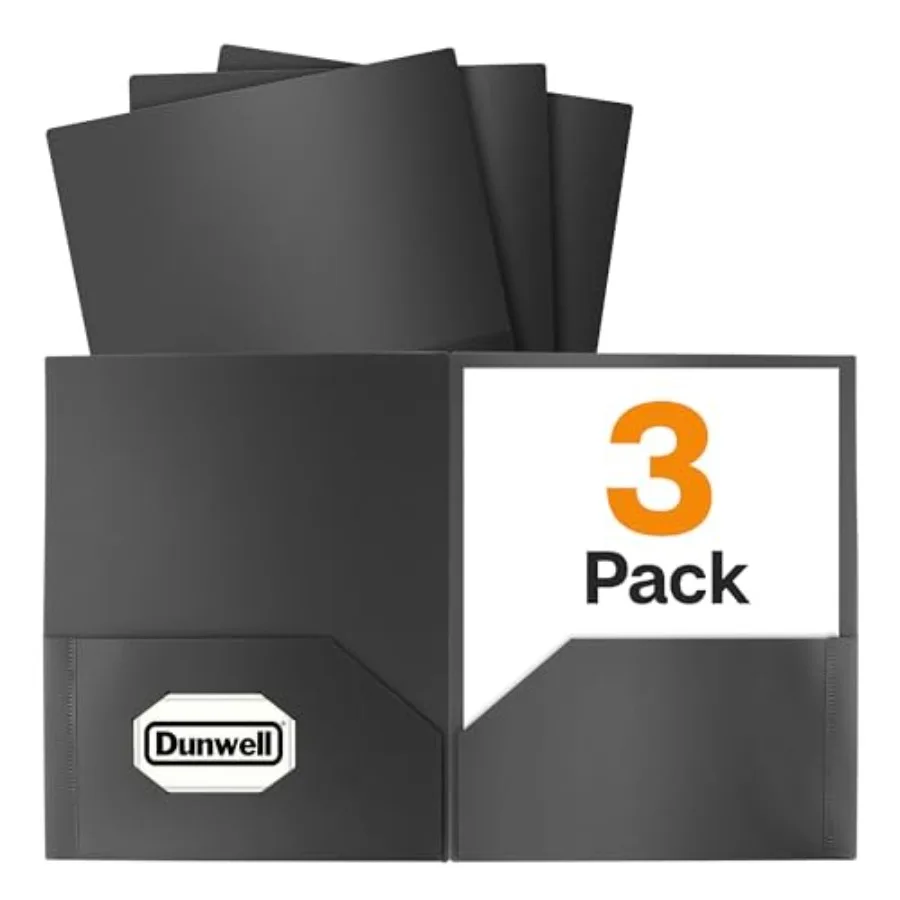 Dunwell Plastic Folders with Pockets,, 2 Pocket Poly Folders for School, Home or Office, Durable Acid-Free Poly, Includes Remov
Dunwell Plastic Folders with Pockets,, 2 Pocket Poly Folders for School, Home or Office, Durable Acid-Free Poly, Includes Remov