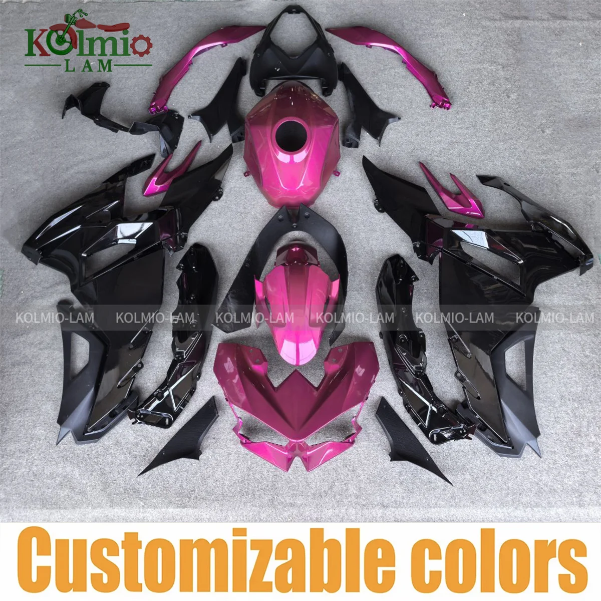 Fit for 2024 - 2025 Kawasaki Ninja 500R Customized Motorcycle Fairing Set Full Bodywork Panel Kit Ninja 500 EX500 
Fit for 2024 - 2025 Kawasaki Ninja 500R Customized Motorcycle Fairing Set Full Bodywork Panel Kit Ninja 500 EX500