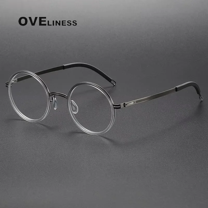 2025 full male Eyewear Eyeglasses Frame Women Round Korean Glasses Frame for Men Acetate Titanium spectacles
2025 full male Eyewear Eyeglasses Frame Women Round Korean Glasses Frame for Men Acetate Titanium spectacles