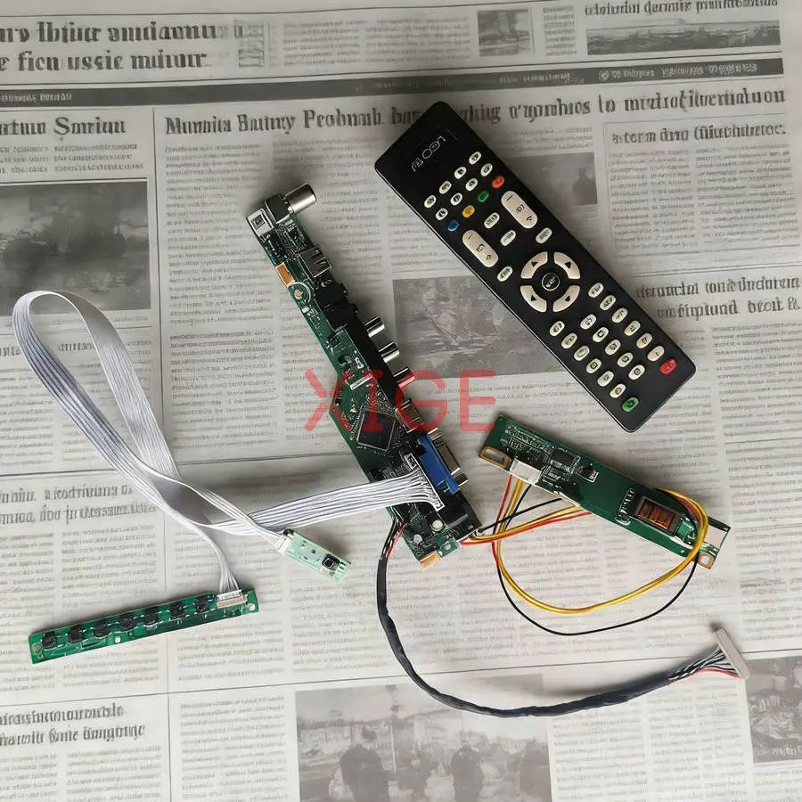 Плата управления матрицей для LTM14C433E QD141X1LH06 QD141X1LH02 LTD141EA9F HDMI+VGA+AV+USB 1024*768 1024x768 LVDS-20Pin 1-CCFL Комплект для самостоятельной сборки
Плата управления матрицей для LTM14C433E QD141X1LH06 QD141X1LH02 LTD141EA9F HDMI+VGA+AV+USB 1024*768 1024x768 LVDS-20Pin 1-CCFL Комплект для самостоятельной сборки