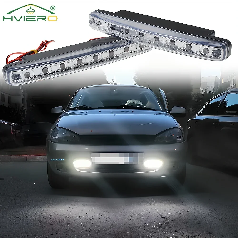 1X DC 12V 8LED Авто прочный дневный ночной ходовой фонарь с линзой Белый налобный фонарь Автомобильная фара Парковочная лампа Противотуманное сверхяркое освещение
1X DC 12V 8LED Авто прочный дневный ночной ходовой фонарь с линзой Белый налобный фонарь Автомобильная фара Парковочная лампа Противотуманное сверхяркое освещение