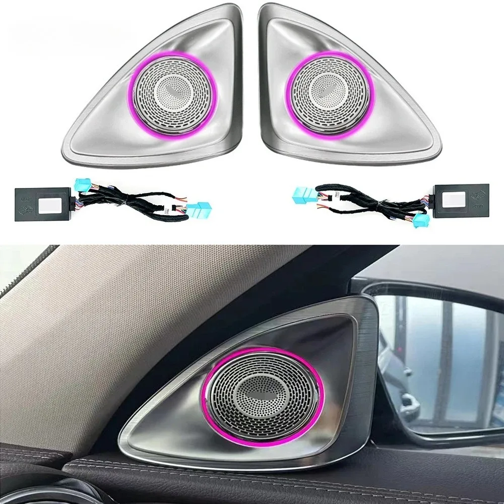 Обновление 64-цвета, светодиодное освещение салона автомобиля для Mercedes Benz C Class W205 2015-2021, аксессуары для атмосферных полос
Обновление 64-цвета, светодиодное освещение салона автомобиля для Mercedes Benz C Class W205 2015-2021, аксессуары для атмосферных полос