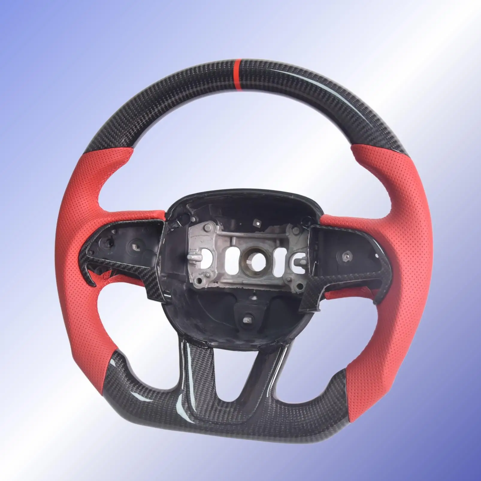 Black Carbon Fiber Steering Wheel for Dodge Challenger SRT Hellcat Demon 392 Charger Hemi R/T Scat Pack Durango
Black Carbon Fiber Steering Wheel for Dodge Challenger SRT Hellcat Demon 392 Charger Hemi R/T Scat Pack Durango