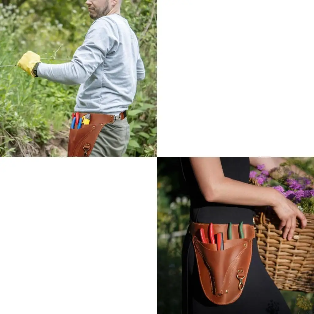 Leather Florist Tool Belt Bag for Gardening Farmer Tool Holsters Small Carpenter Electrician Bag C7AC
Leather Florist Tool Belt Bag for Gardening Farmer Tool Holsters Small Carpenter Electrician Bag C7AC