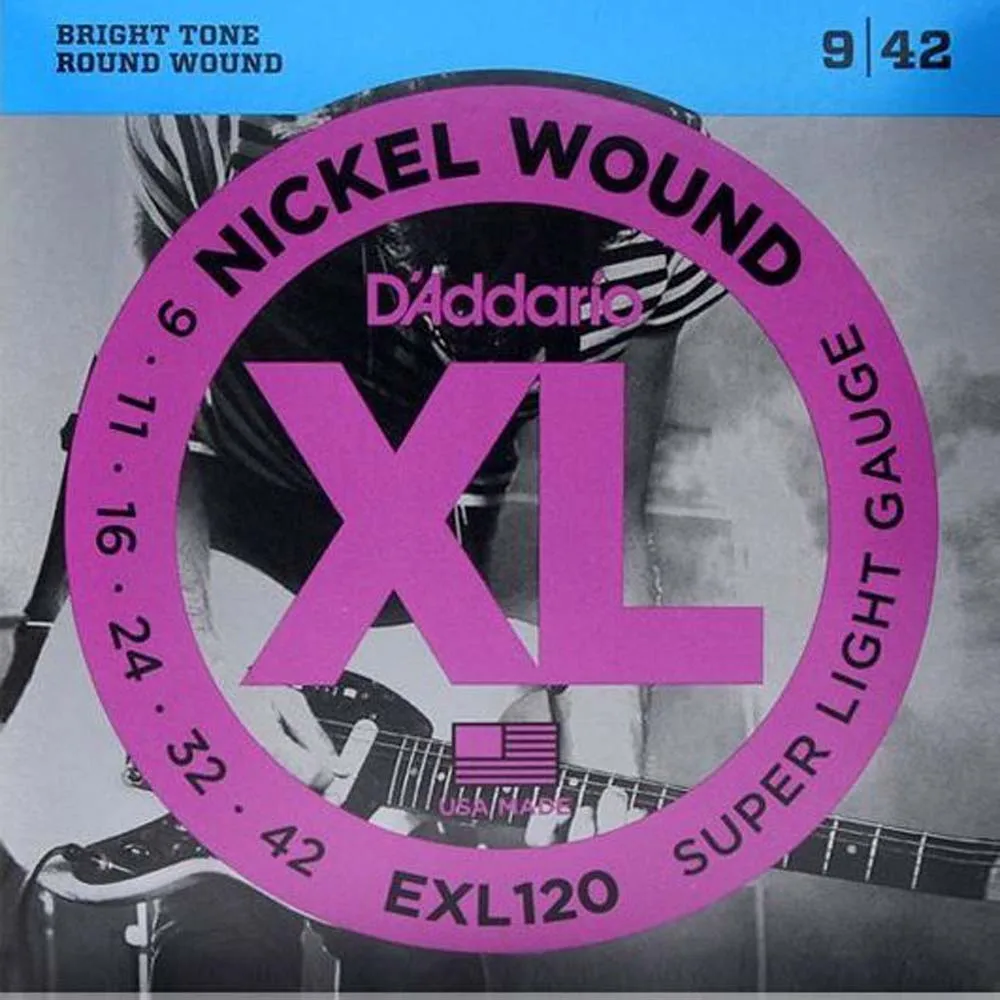 EXL110 EXL115 EXL120 EXL130 XL Nickel Round Wound Electric Guitar Strings Consistent Feel Perfect Intonation Music Accessories
EXL110 EXL115 EXL120 EXL130 XL Nickel Round Wound Electric Guitar Strings Consistent Feel Perfect Intonation Music Accessories