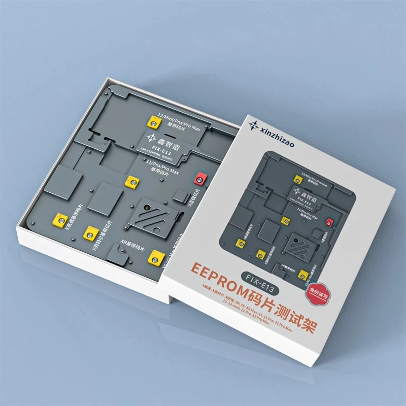 Xinzhizao Fix-E13 13 In 1 Non-removal EEPROM IC Test Fixture For Motherboard Layered Tester/Holder Diagnostics Testing Stand
Xinzhizao Fix-E13 13 In 1 Non-removal EEPROM IC Test Fixture For Motherboard Layered Tester/Holder Diagnostics Testing Stand