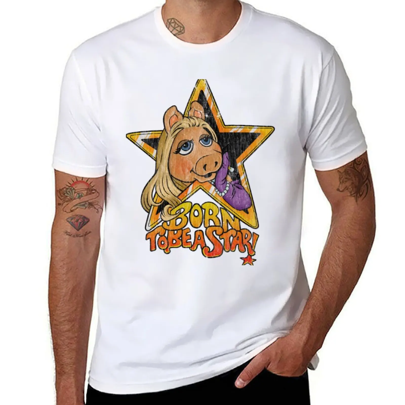 Vintage Miss Piggy T-Shirt man t shirt graphic man t shirts for men casual T-Shirt
Vintage Miss Piggy T-Shirt man t shirt graphic man t shirts for men casual T-Shirt
