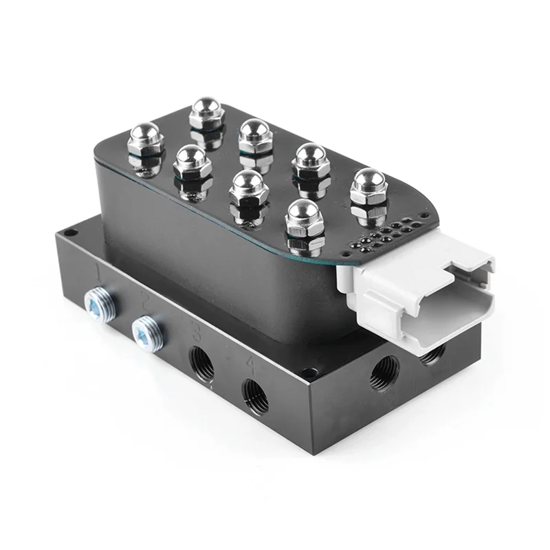 Practical Universal 12V Solenoid Valveblock Air Ride Suspension Manifold Valve Kit Uv4for Auto Fast Control
Practical Universal 12V Solenoid Valveblock Air Ride Suspension Manifold Valve Kit Uv4for Auto Fast Control