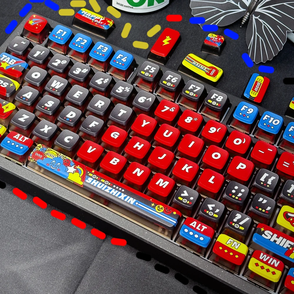 Graffiti Life PBT Sublimation Transparent Keycaps Double Leather Milk ASA Rain 75 Night Demon Wooting
Graffiti Life PBT Sublimation Transparent Keycaps Double Leather Milk ASA Rain 75 Night Demon Wooting