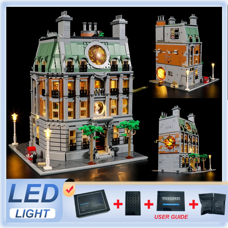 DIY LED Light Kit For LEGO 76218 Doctor Strange Sanctum Sanctorum (Only LED Light,Without Blocks Model)
DIY LED Light Kit For LEGO 76218 Doctor Strange Sanctum Sanctorum (Only LED Light,Without Blocks Model)