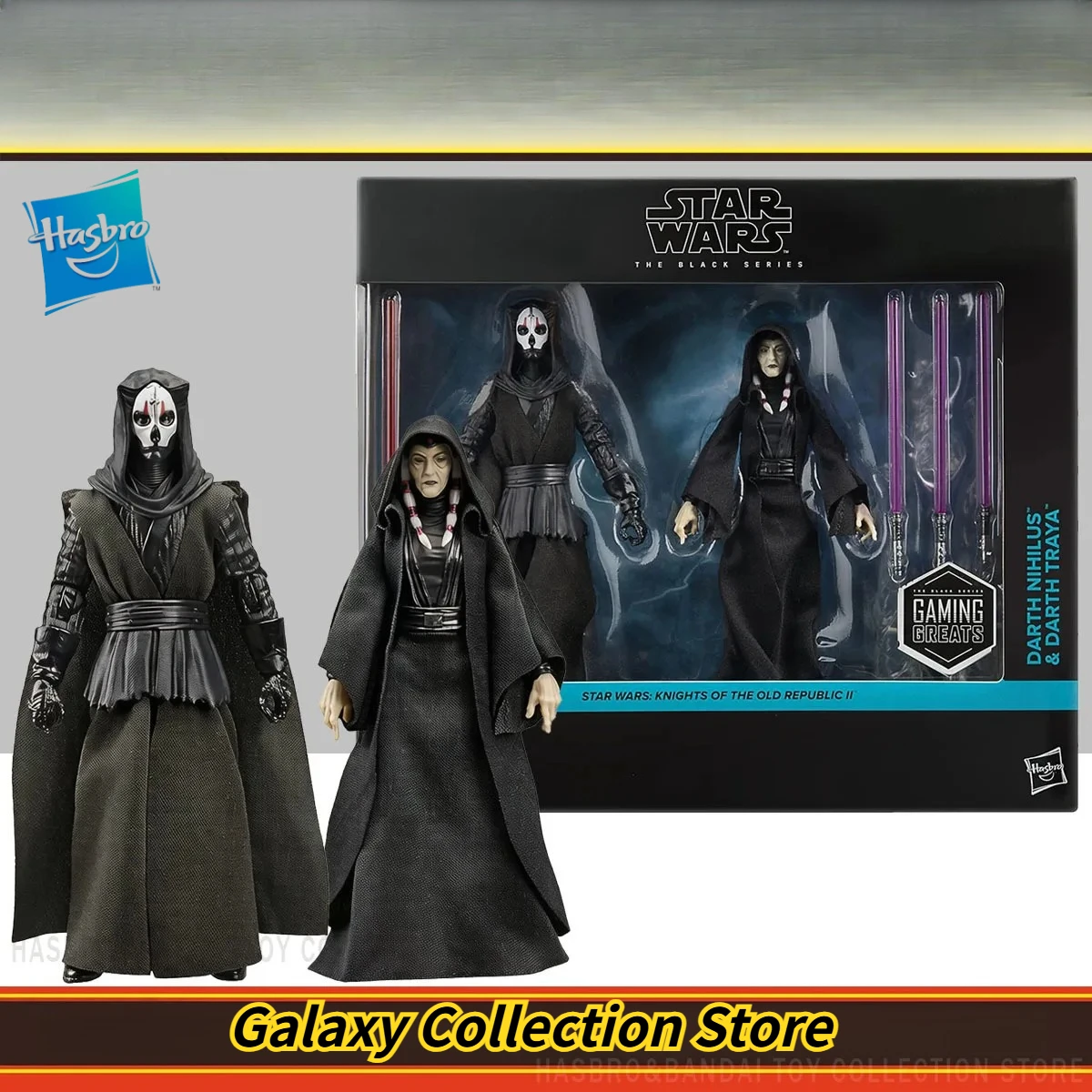 NEW Hasbro Star Wars The Black Series Darth Nihilus & Darth Traya 15cm Action Figure Model Toy Gift
NEW Hasbro Star Wars The Black Series Darth Nihilus & Darth Traya 15cm Action Figure Model Toy Gift