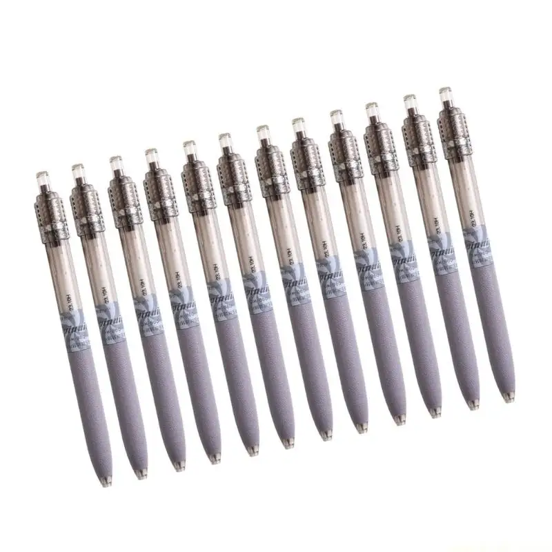 12Pcs Stress Relief Retractable Gel Pen Ergonomic Handle Gel Pen 0.5MM Tip
12Pcs Stress Relief Retractable Gel Pen Ergonomic Handle Gel Pen 0.5MM Tip
