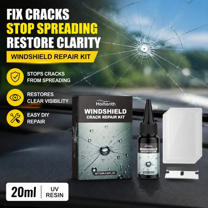 Car Windshield Crack Repair Kit Portable Adhesive Mending Liquid for Glass Fissures and Scratches Quick Restoration Solution
Car Windshield Crack Repair Kit Portable Adhesive Mending Liquid for Glass Fissures and Scratches Quick Restoration Solution