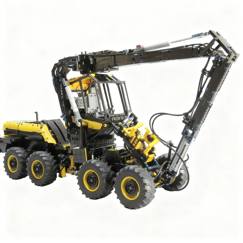 NEW 4263PCS MOC Technology Ponsse Scorpion King Harvester Model DIY Creative Building Blocks Display Birthday Gift Collectible
NEW 4263PCS MOC Technology Ponsse Scorpion King Harvester Model DIY Creative Building Blocks Display Birthday Gift Collectible