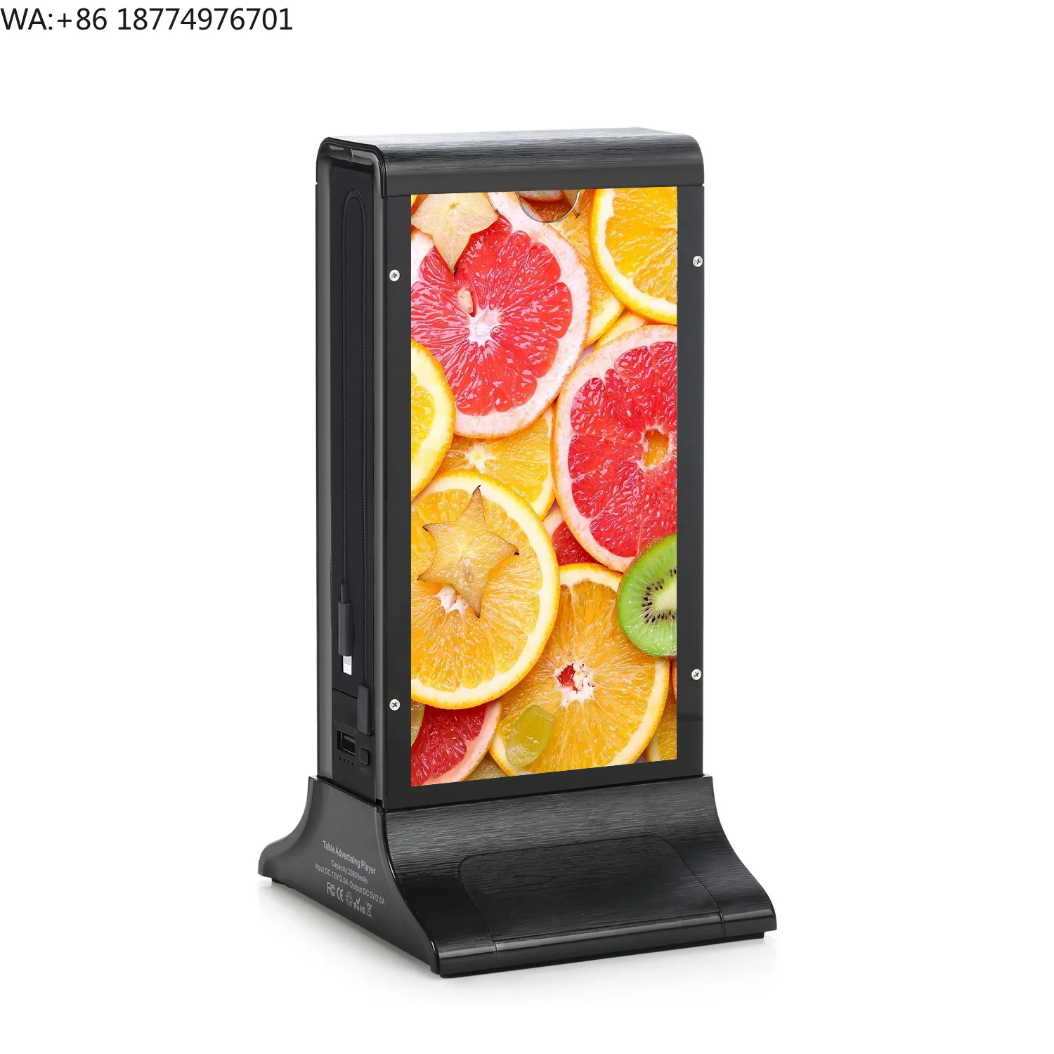 Restaurant Menu with LCD Dipslay and Holder Quick Charing Table Menu Display Stand
Restaurant Menu with LCD Dipslay and Holder Quick Charing Table Menu Display Stand