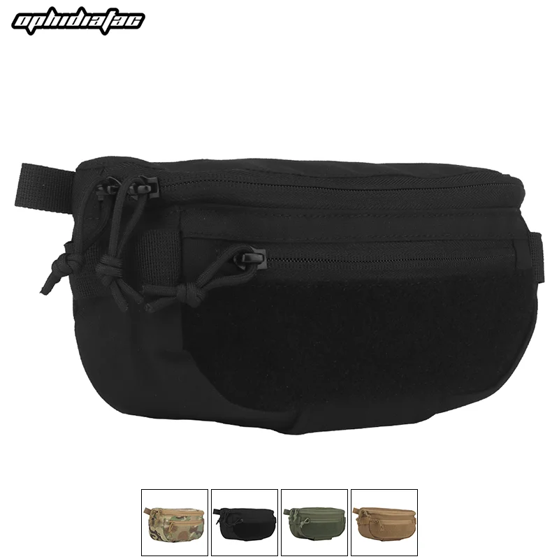 OphidianTac Dual-Purpose Vest Drop Bag Multifunctional Fanny Pocket Storage Bag Hunting Tourniquet Medical Tools Pouch
OphidianTac Dual-Purpose Vest Drop Bag Multifunctional Fanny Pocket Storage Bag Hunting Tourniquet Medical Tools Pouch