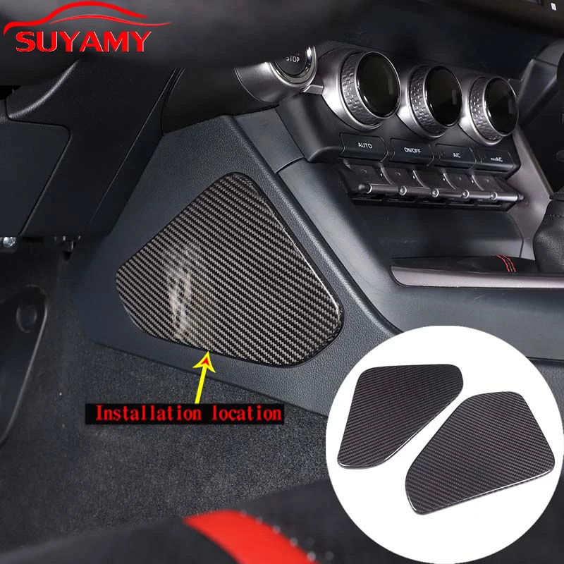 Real Carbon Fiber Car Center Console Side Seat Knee Pads Panel Cover For 2022 Toyota 86/Subaru BRZ Auto Interior Accessories
Real Carbon Fiber Car Center Console Side Seat Knee Pads Panel Cover For 2022 Toyota 86/Subaru BRZ Auto Interior Accessories