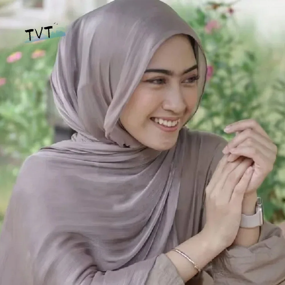 Luxury Silk Hijab Scarf Bandana Wide Islamic Turban Long All-march Headscarf Party
Luxury Silk Hijab Scarf Bandana Wide Islamic Turban Long All-march Headscarf Party