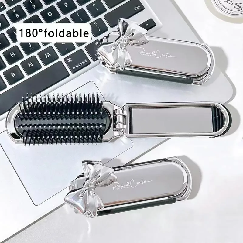 New Hair Comb Brush Folding Mini Hair Combs with Mirror comb for Hair Hairdressing Brush Head Massage SZI08
New Hair Comb Brush Folding Mini Hair Combs with Mirror comb for Hair Hairdressing Brush Head Massage SZI08