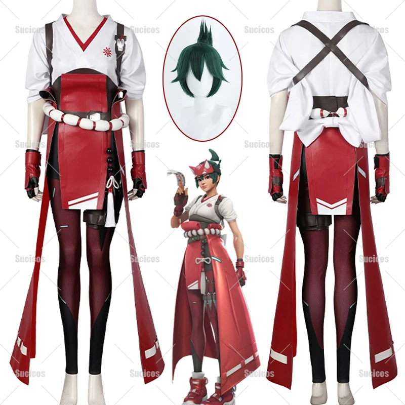 Game Kiriko Cosplay Costume Kiriko Kamori Coat Wig Cosplay Kiriko Costume Role Play For Hallowmas Carnival Adult Outfit
Game Kiriko Cosplay Costume Kiriko Kamori Coat Wig Cosplay Kiriko Costume Role Play For Hallowmas Carnival Adult Outfit