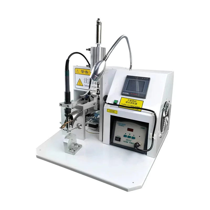 150W semi automatic soldering machine for butt soldering of wire harnesses, switch terminals, plugs, motors, USB, etc
150W semi automatic soldering machine for butt soldering of wire harnesses, switch terminals, plugs, motors, USB, etc