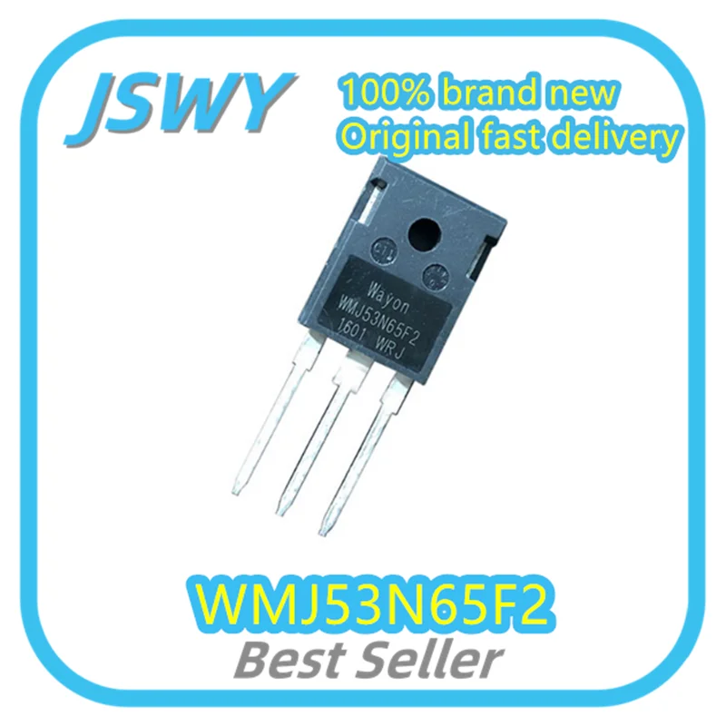 (5/50pcs) WMJ53N65F2 WMJ53N65 TO-247 High Power Field Effect Brand New & Original
(5/50pcs) WMJ53N65F2 WMJ53N65 TO-247 High Power Field Effect Brand New & Original