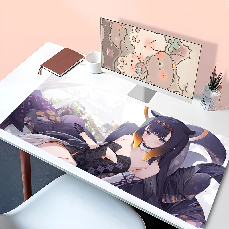 Large Gaming Mouse Pad,Anti-slip Base, Stitched Edges, Black Hair Tentacle Anime Girl Print, Keyboard Pad for Gamer Office Home
Large Gaming Mouse Pad,Anti-slip Base, Stitched Edges, Black Hair Tentacle Anime Girl Print, Keyboard Pad for Gamer Office Home