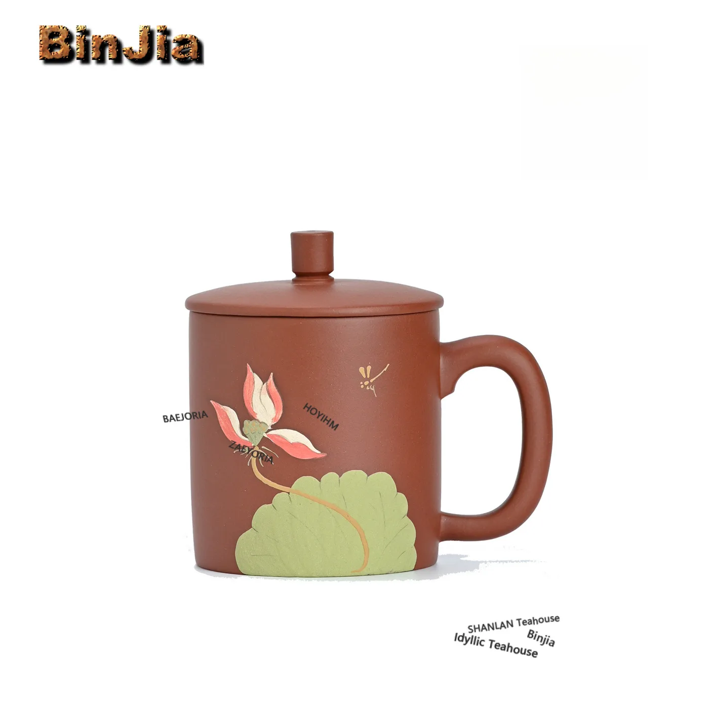 350ml Yixing Purple Sand Clay Painted Lotus Coffee Mug Latte Cereal Mug Afternoon Tea Mug Office Water Cup Drinkware Decoration
350ml Yixing Purple Sand Clay Painted Lotus Coffee Mug Latte Cereal Mug Afternoon Tea Mug Office Water Cup Drinkware Decoration