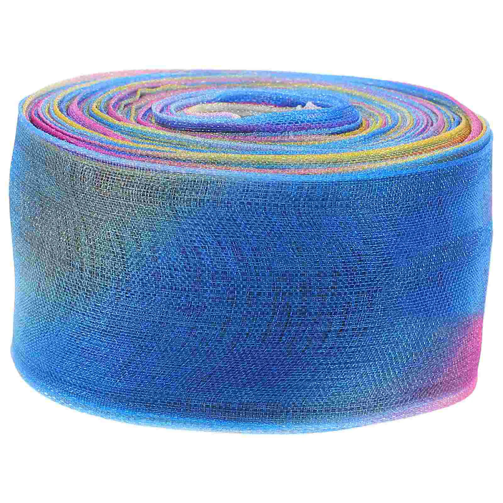 2 Pcs Rainbow Gradient Ribbon Festival Gifts Mesh Belt Flower Bouquet Present Wrapping Polyester Romantic Packaging Dessert
2 Pcs Rainbow Gradient Ribbon Festival Gifts Mesh Belt Flower Bouquet Present Wrapping Polyester Romantic Packaging Dessert