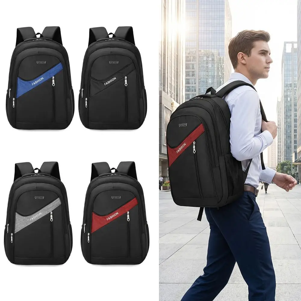 Ergonomic Travel Men Backpack Large Capacity Water-repellent Business Backpack Fashion Oxford Cloth Daypack Business Travel
Ergonomic Travel Men Backpack Large Capacity Water-repellent Business Backpack Fashion Oxford Cloth Daypack Business Travel