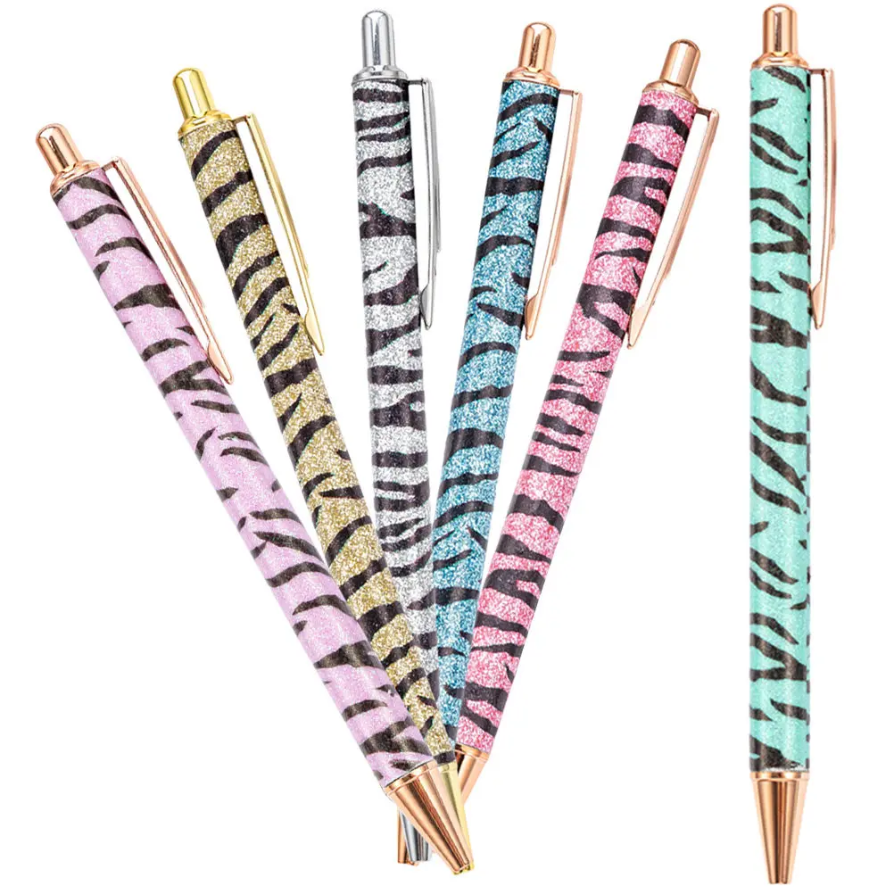 6Pcs Zebra Pattern Ballpoint Pens Ergonomic Press Design Smooth Writing Portable Daily Use Creative Office Home Stationery
6Pcs Zebra Pattern Ballpoint Pens Ergonomic Press Design Smooth Writing Portable Daily Use Creative Office Home Stationery