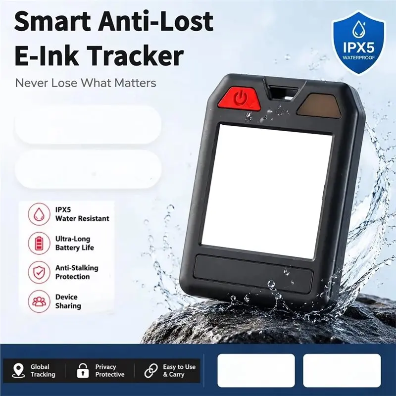 【ELECTRONIC-ACCESSORIES】Find My Device Locator Tracker Anti-Lost E-Ink Smart Keychain DIY Support Color Display Find Hub
【ELECTRONIC-ACCESSORIES】Find My Device Locator Tracker Anti-Lost E-Ink Smart Keychain DIY Support Color Display Find Hub